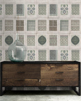 MindTheGap ARABESQUES GREY ARCHITECTURAL Wallpaper