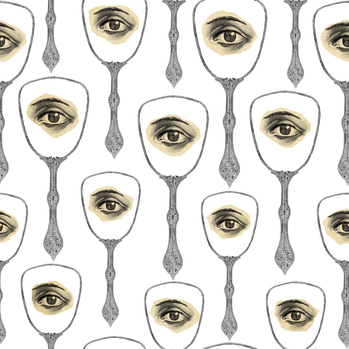 MindTheGap MIRROR'S EYE NEUTRAL CONTEMPORARY Wallpaper