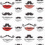 MindTheGap MOUSTACHE AND LIPS CONTEMPORARY Wallpaper