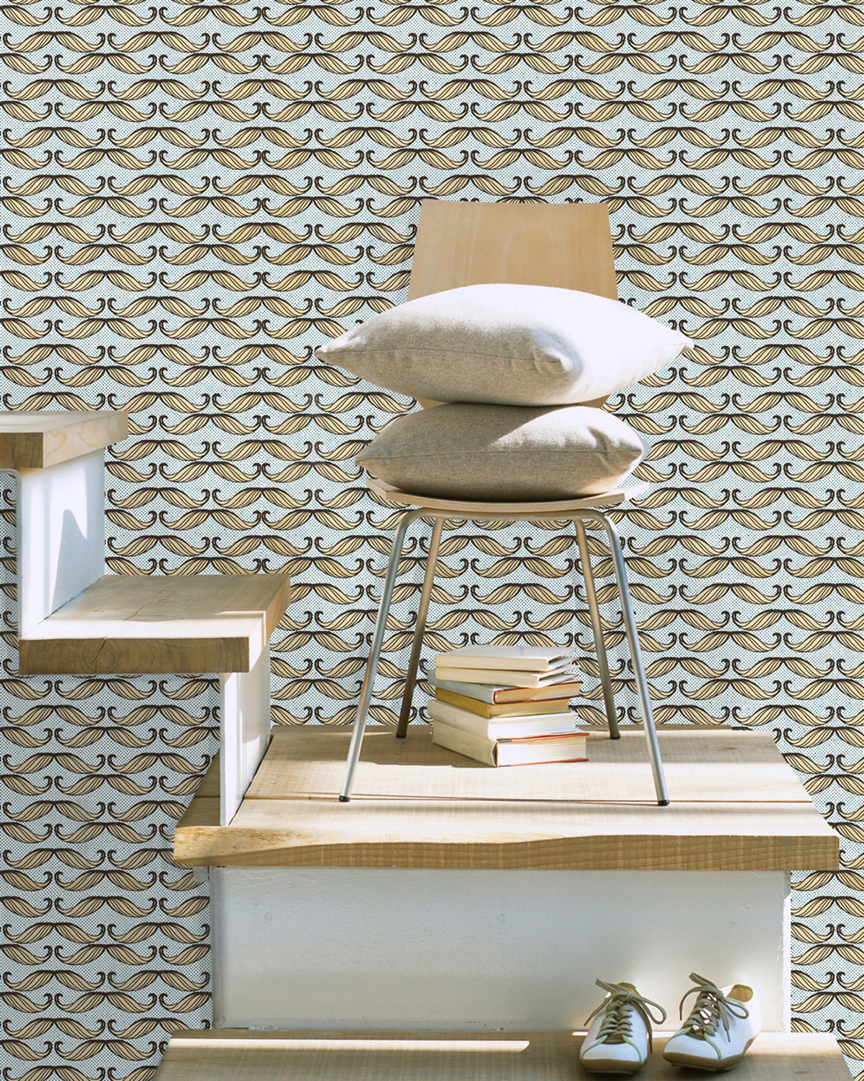 MindTheGap MOUSTACHE CONTEMPORARY Wallpaper
