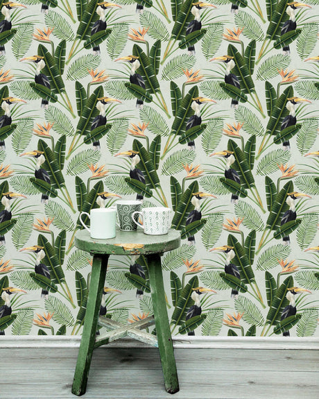MindTheGap BIRDS OF PARADISE TROPICAL Wallpaper