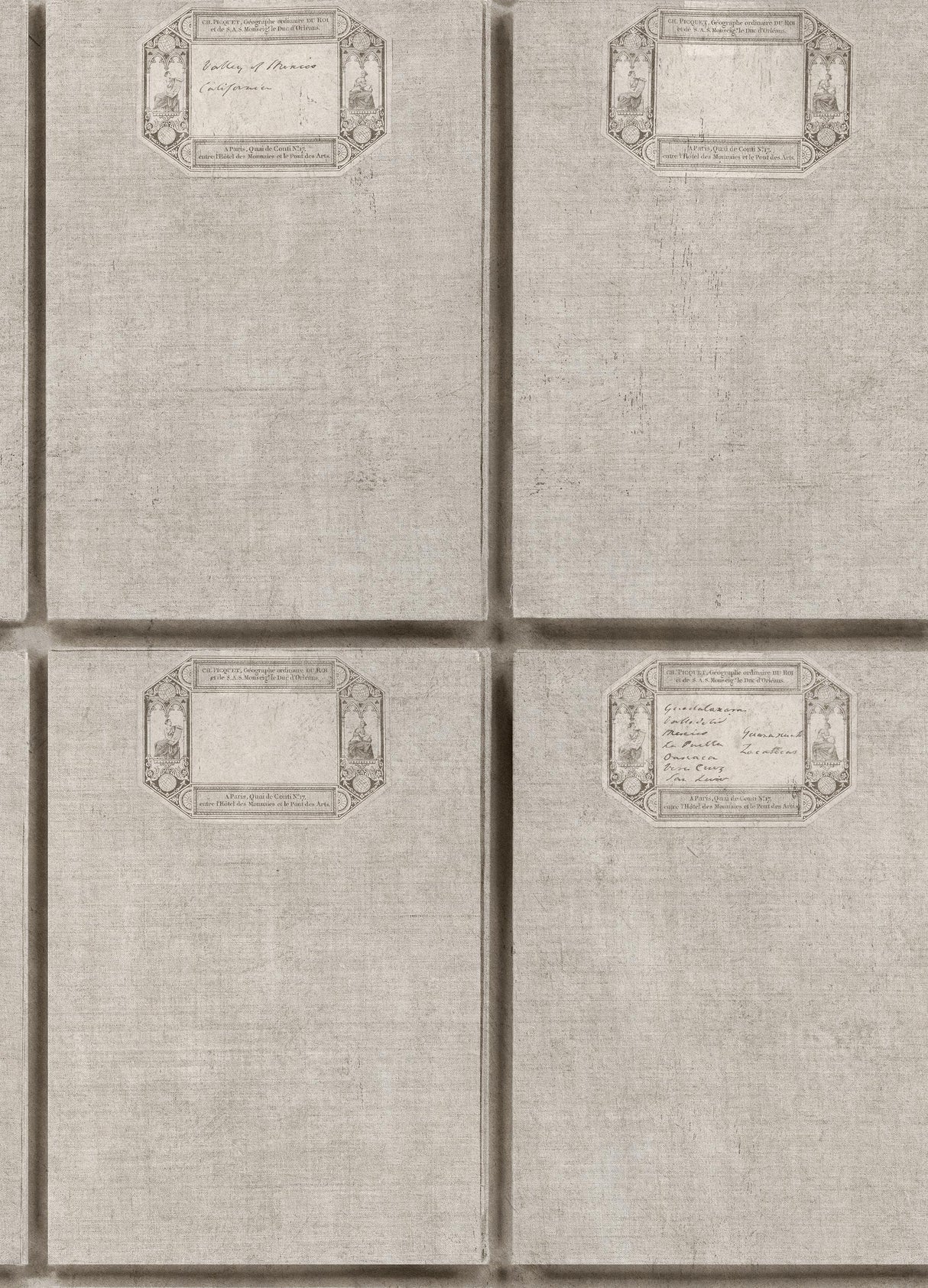 MindTheGap FABRIC COVERS TAUPE VINTAGE Wallpaper