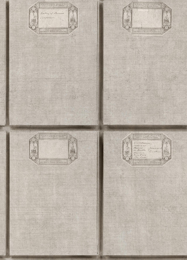 MindTheGap FABRIC COVERS TAUPE VINTAGE Wallpaper
