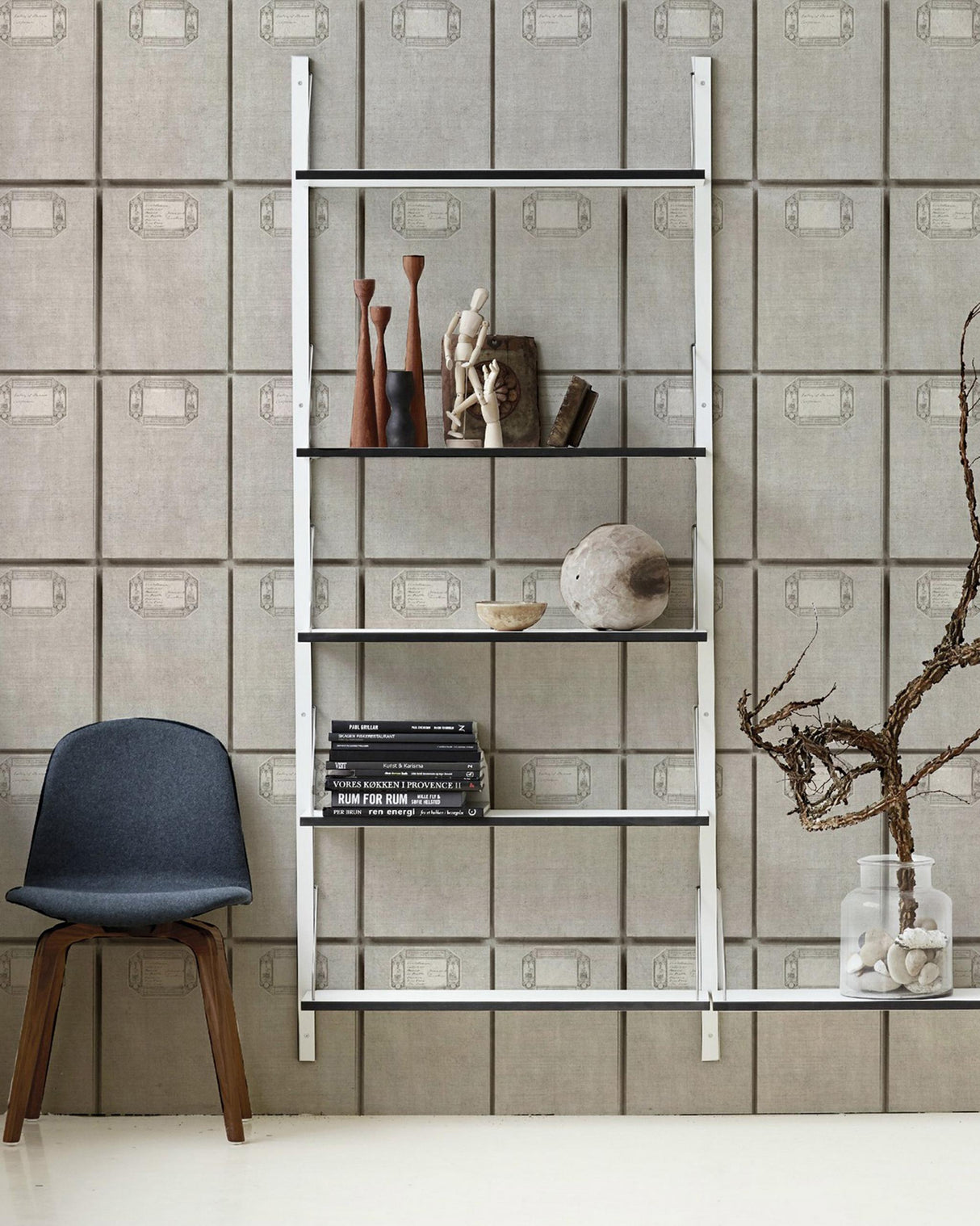 MindTheGap FABRIC COVERS TAUPE VINTAGE Wallpaper
