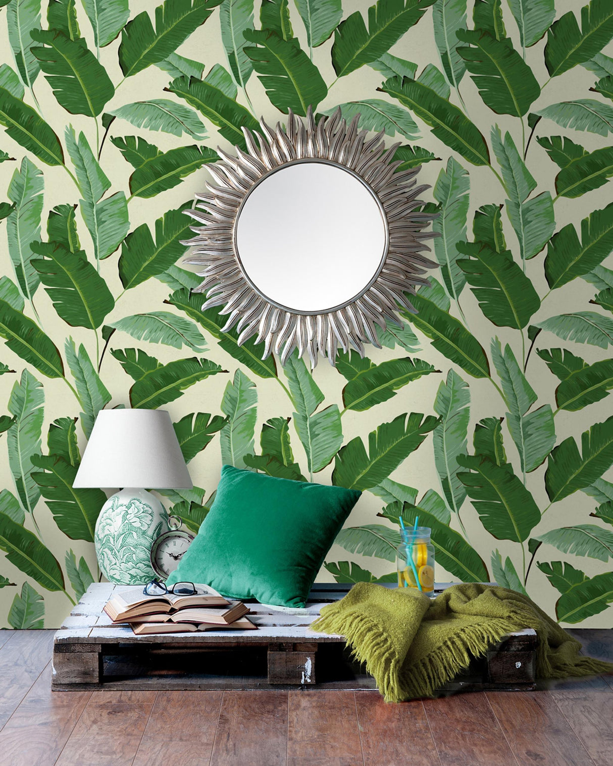 MindTheGap BANANA LEAVES TROPICAL Wallpaper