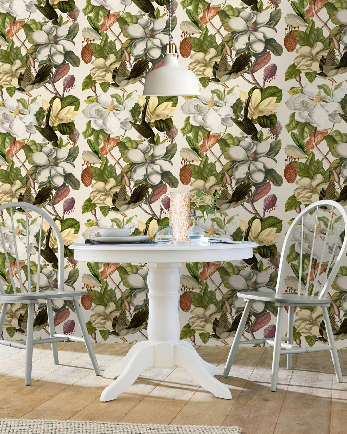 MindTheGap MAGNOLIA TAUPE The Florist Wallpaper