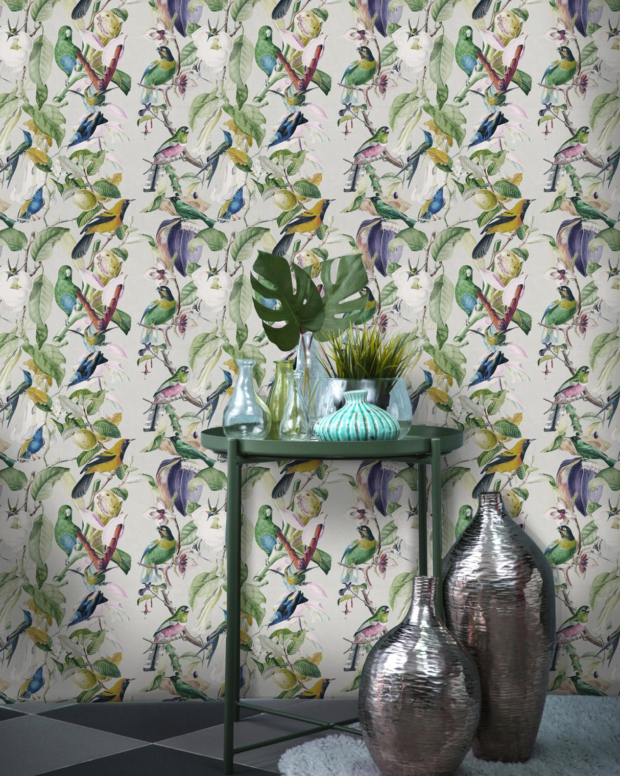 MindTheGap TROPICAL BIRDS The Rediscovered Paradise Wallpaper
