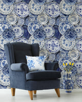MindTheGap DELFTWARE Dutch Blauw Wallpaper