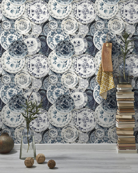 MindTheGap DELFTWARE VINTAGE Dutch Blauw Wallpaper