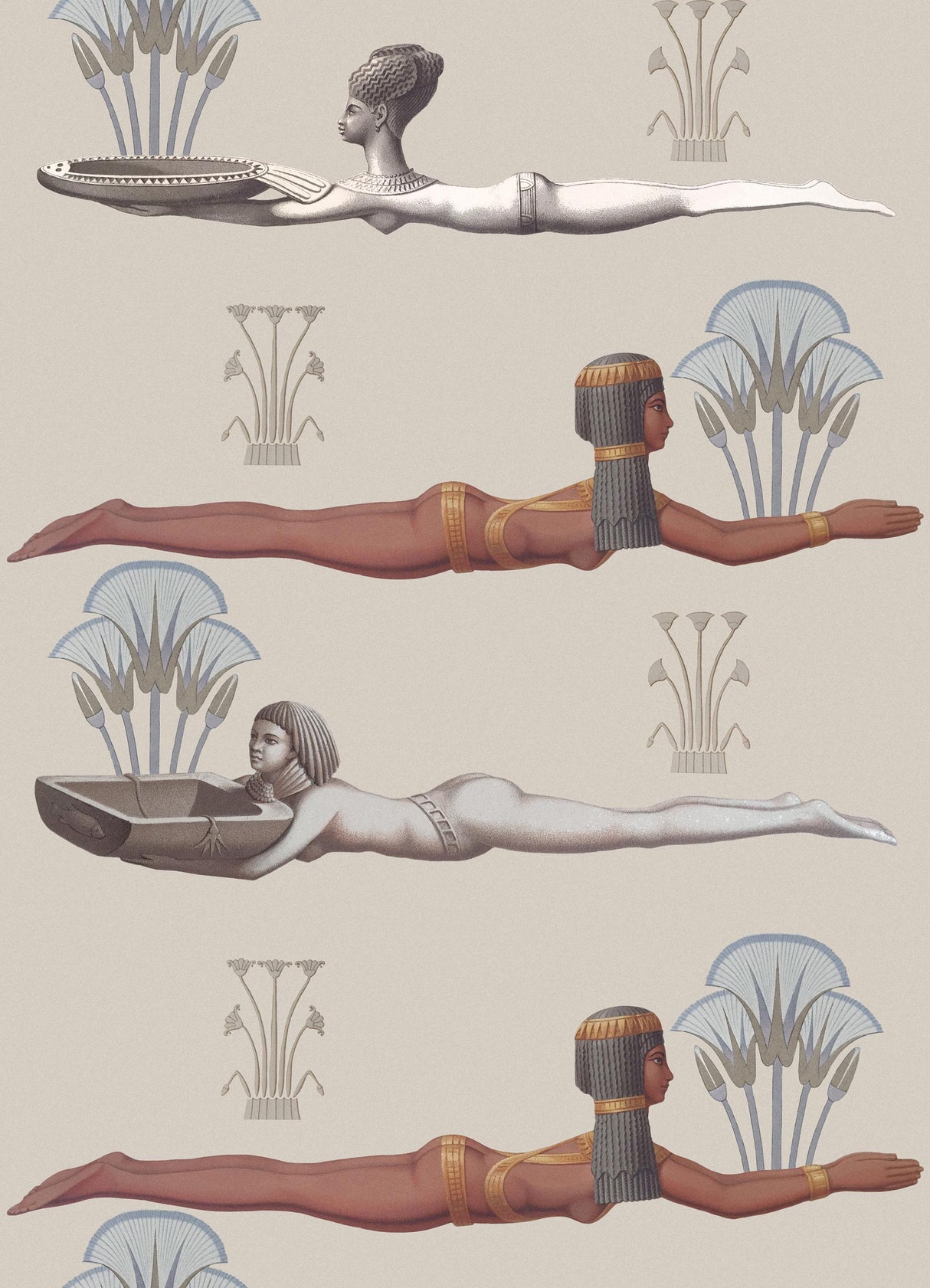 MindTheGap EGYPTUM TAUPE The World of Antiquity Wallpaper