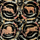 MindTheGap FRESCE ANTHRACITE The World of Antiquity Wallpaper