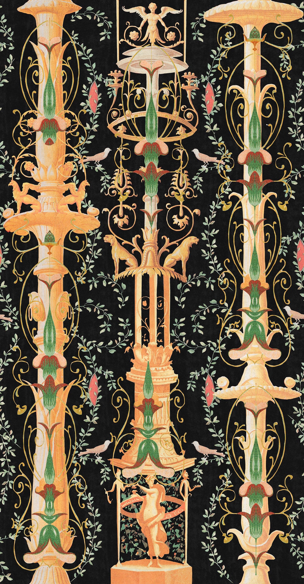 MindTheGap GARDENS OF POMPEII The World of Antiquity Wallpaper