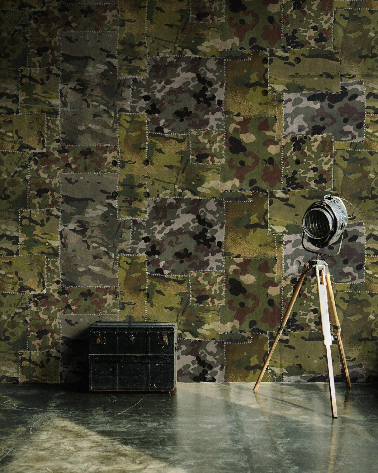 MindTheGap CAMO Fabric Obssesion Wallpaper
