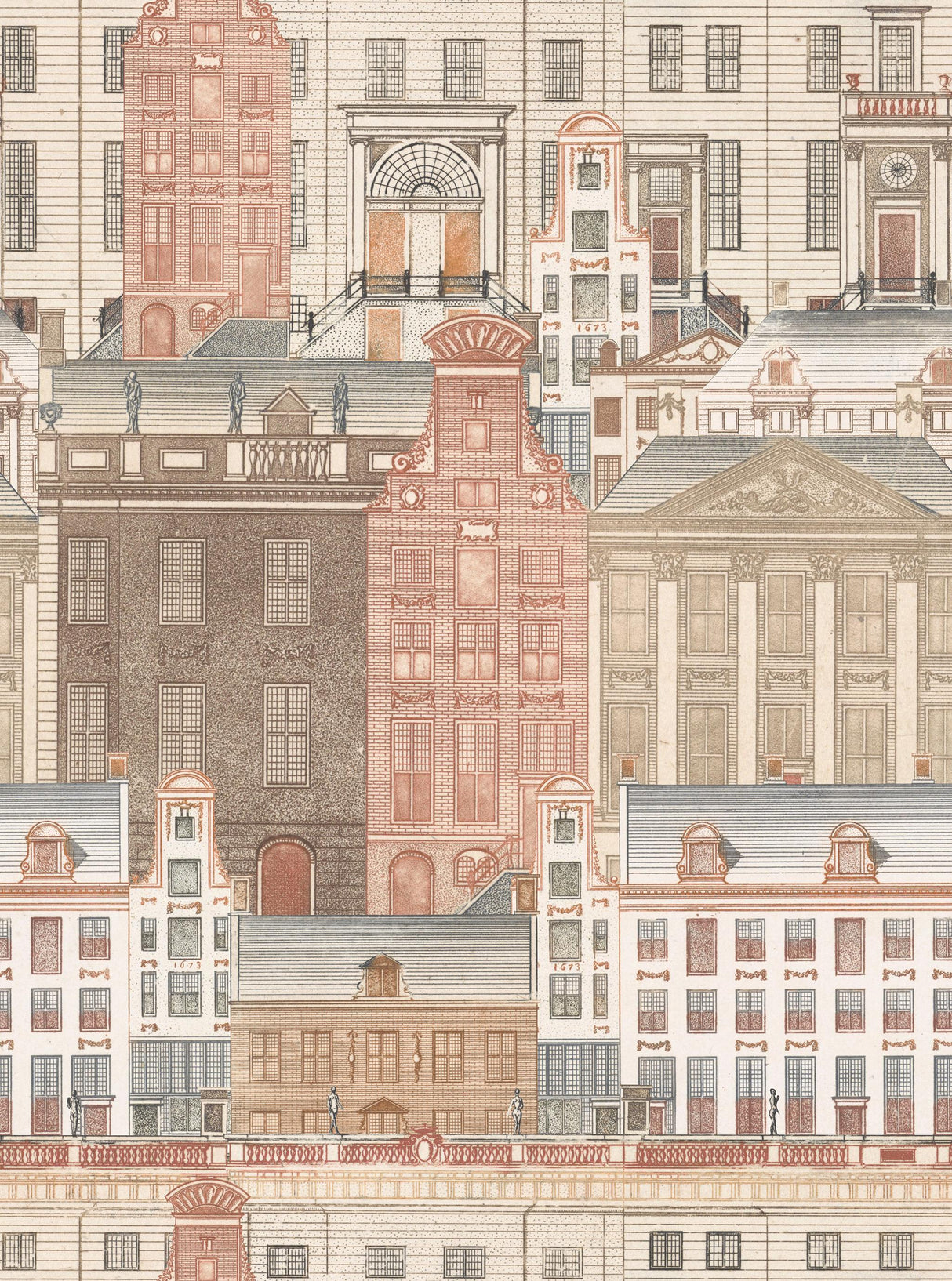 MindTheGap AMSTERDAM Histoire de L'architecture Wallpaper