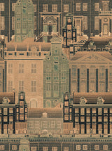 MindTheGap AMSTERDAM ORANGE Histoire de L'architecture Wallpaper