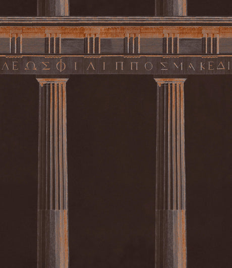 MindTheGap ATHENA COPPER Histoire de L'architecture Wallpaper