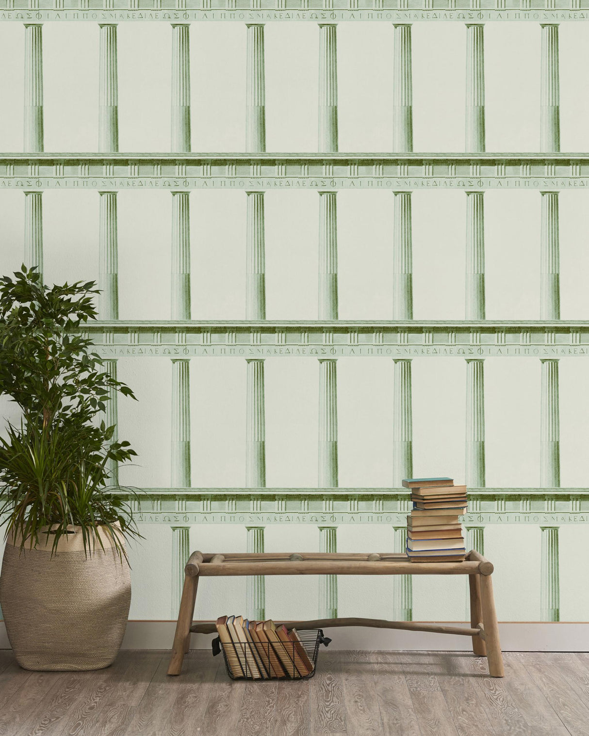 MindTheGap ATHENA MOSS Histoire de L'architecture Wallpaper