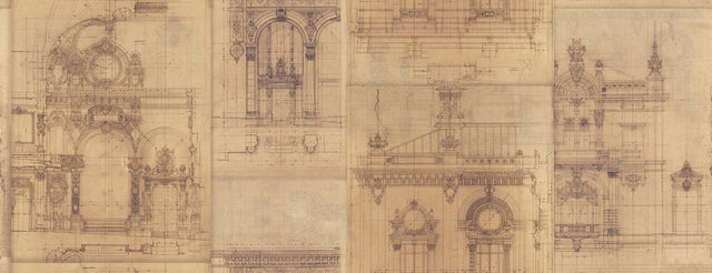 MindTheGap GARNIER Histoire de L'architecture Wallpaper