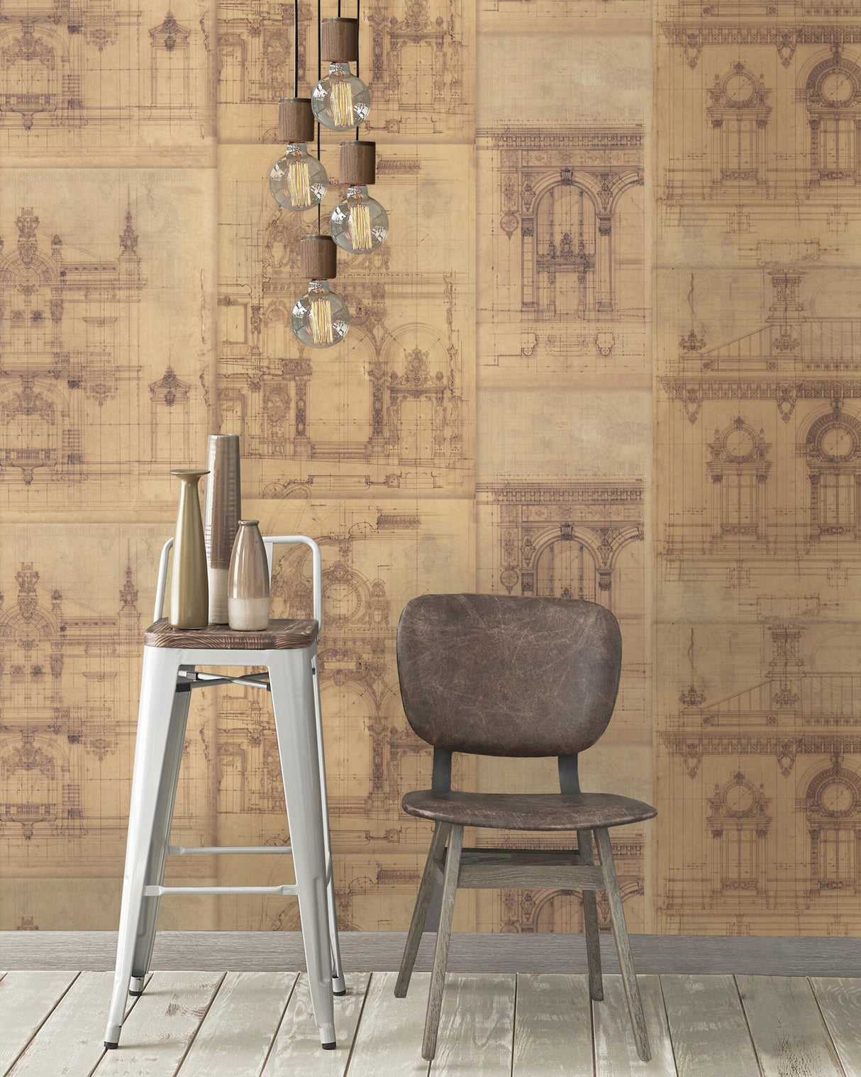 MindTheGap GARNIER Histoire de L'architecture Wallpaper