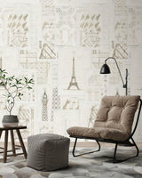 MindTheGap GRAND EIFFEL Histoire de L'architecture Wallpaper