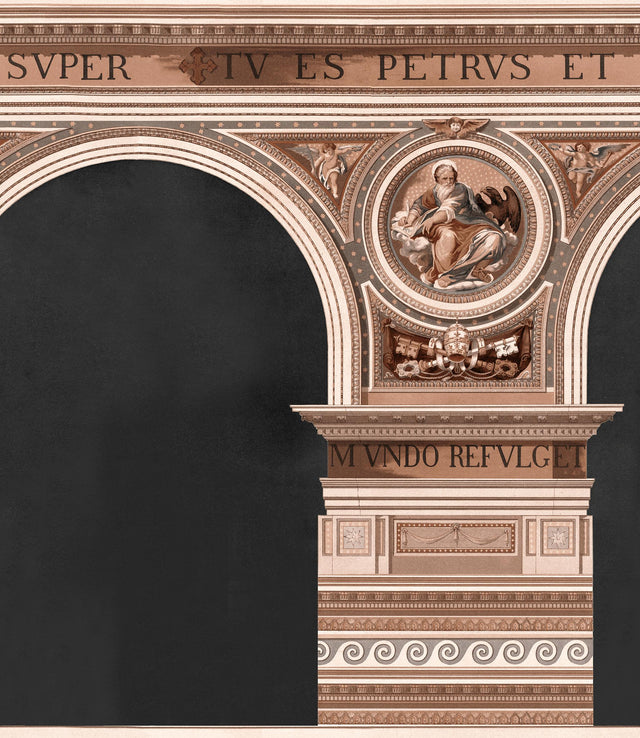 MindTheGap BASILIQUE COPPER Histoire de L'architecture Wallpaper