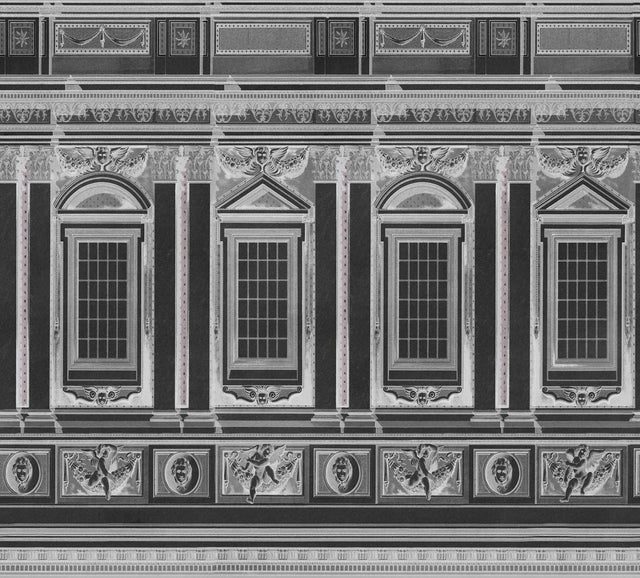 MindTheGap VATICANO ANTHRACITE Histoire de L'architecture Wallpaper