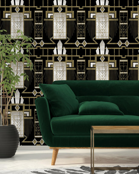 MindTheGap GLAMOUR DARK Metropolis Wallpaper