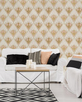 MindTheGap REVIVAL TAUPE Metropolis Wallpaper