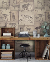 MindTheGap ZOOARCHAEOLOGY The Antiquarian Wallpaper