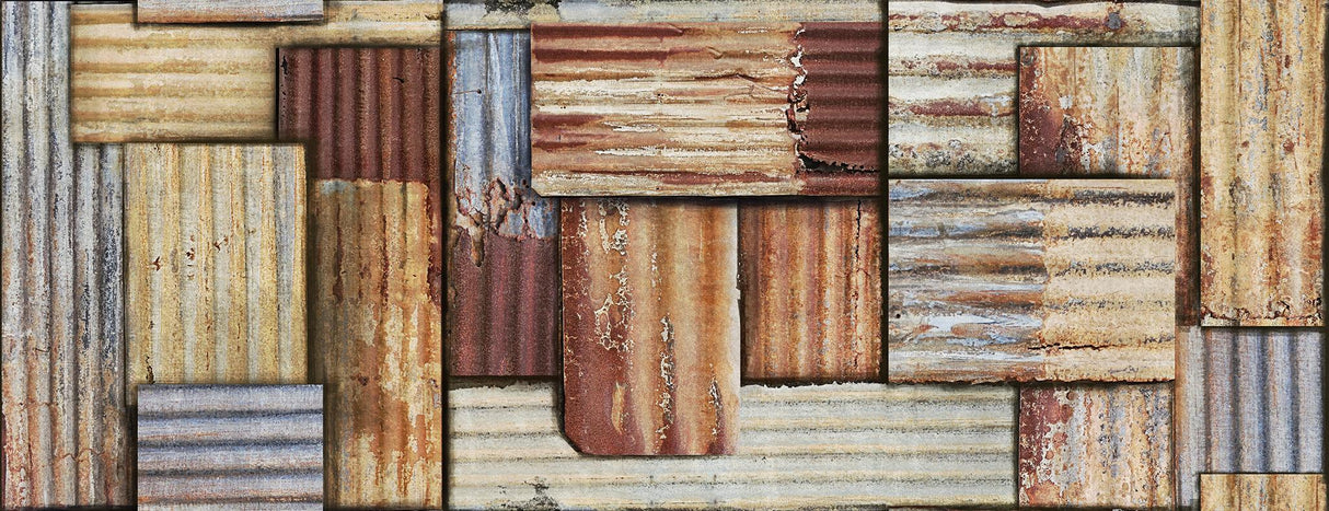 MindTheGap RUSTY TIN The Factory Wallpaper