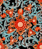 MindTheGap FLORAL PAINTING DARK The Mysterious Traveler Wallpaper