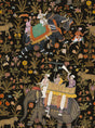 MindTheGap HINDUSTAN ANTHRACITE The Mysterious Traveler Wallpaper