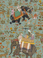 MindTheGap HINDUSTAN AQUAMARINE The Mysterious Traveler Wallpaper