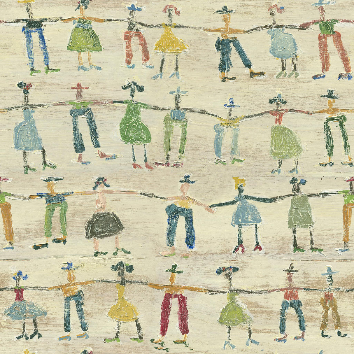 MindTheGap LITTLE PEOPLE Sugarboo Wallpaper