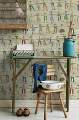 MindTheGap LITTLE PEOPLE Sugarboo Wallpaper