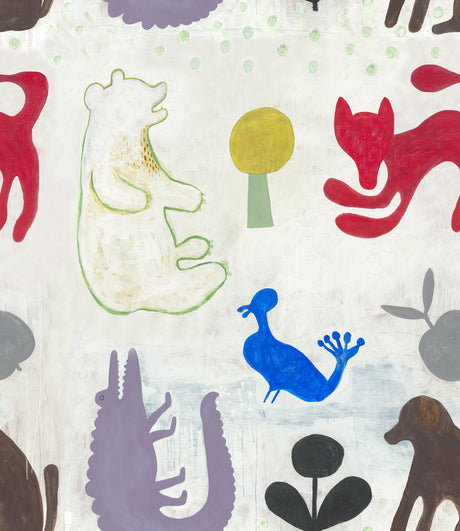 MindTheGap MR BOYD'S ANIMALS Sugarboo Wallpaper