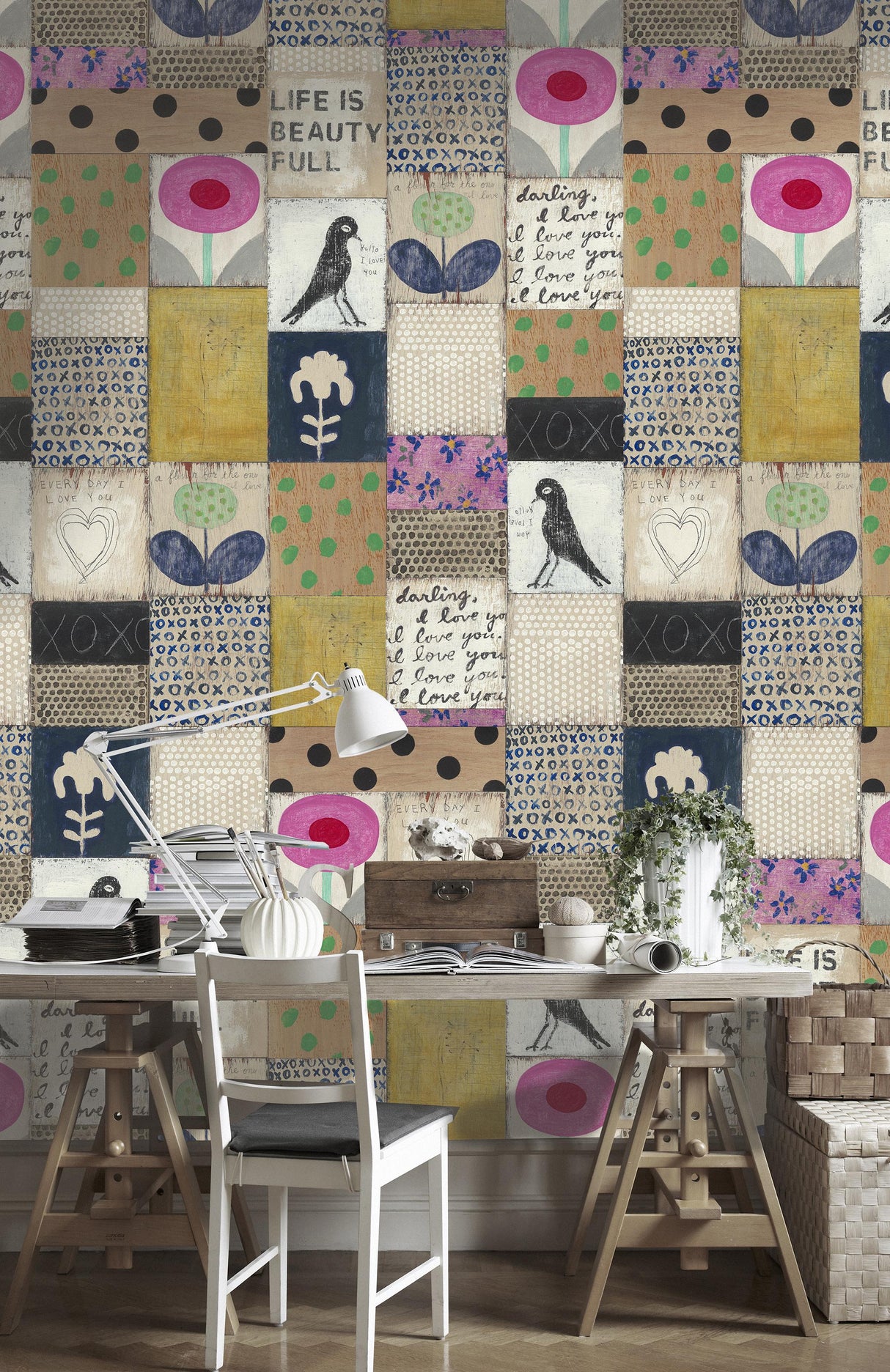 MindTheGap COLLAGE Sugarboo Wallpaper