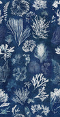 MindTheGap ALGAE Navy Blue ATOLL Wallpaper