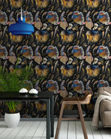 MindTheGap GOLDFISH Anthracite ATOLL Wallpaper
