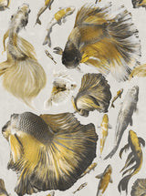 MindTheGap GOLDFISH Ivory ATOLL Wallpaper