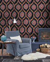 MindTheGap OTTOMAN Anthracite HIPPIE SPIRIT Wallpaper
