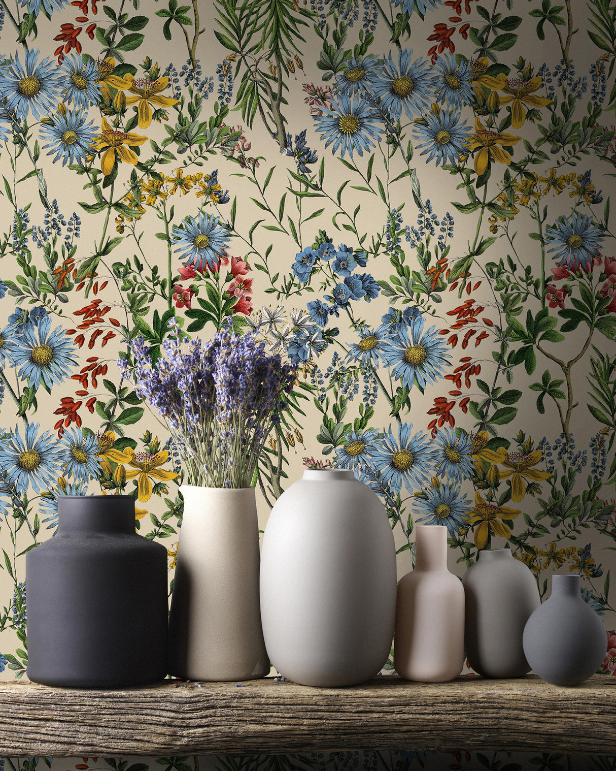 MindTheGap SUMMERISH Taupe HIPPIE SPIRIT Wallpaper