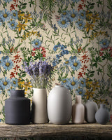 MindTheGap SUMMERISH Taupe HIPPIE SPIRIT Wallpaper