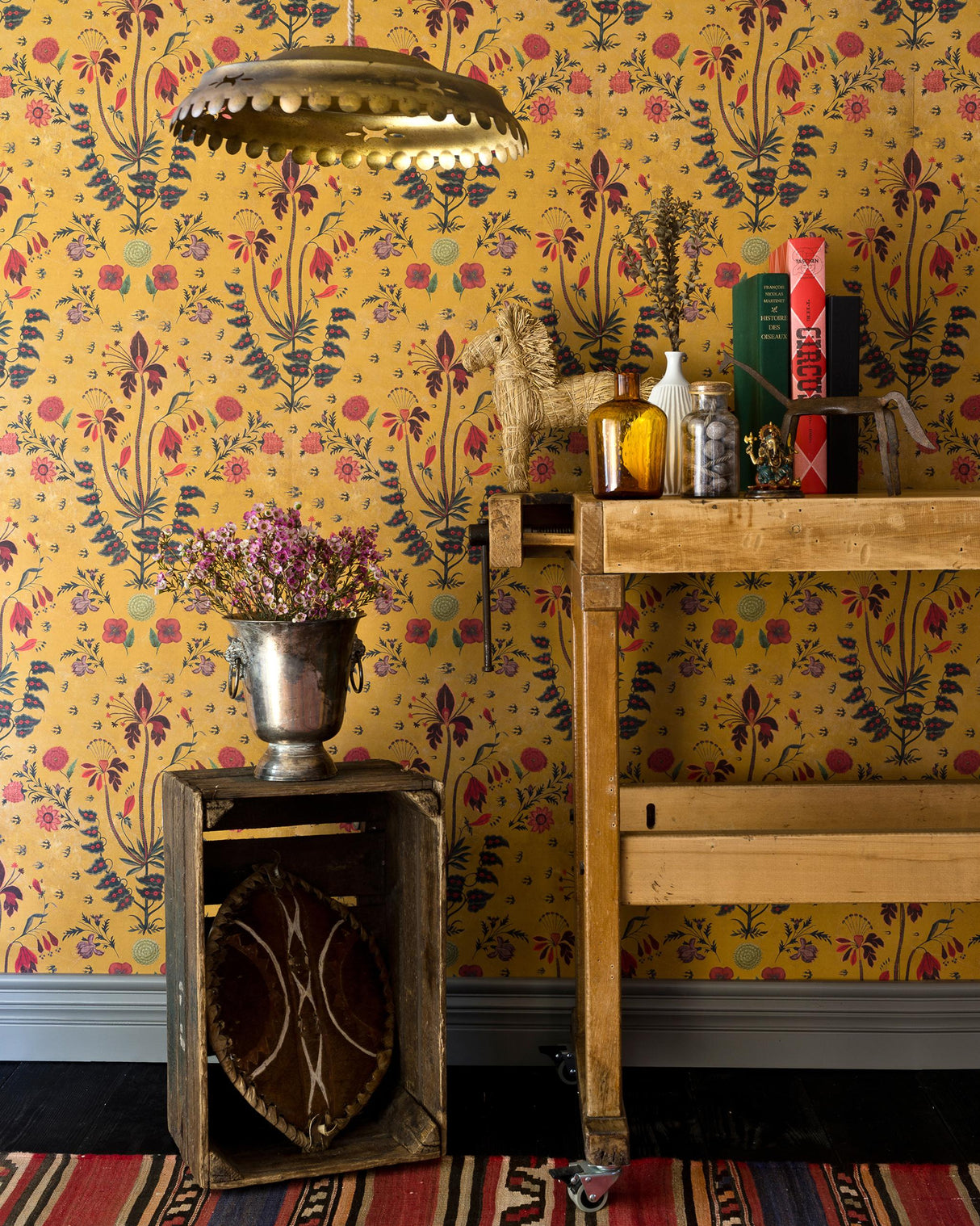 MindTheGap GYPSY Ochre HIPPIE SPIRIT Wallpaper