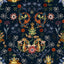 MindTheGap TRANSYLVANIA FOLK in Blue HIPPIE SPIRIT Wallpaper