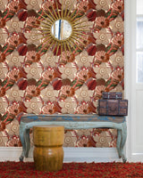 MindTheGap WATER LILIES Taupe FLORILEGIUM Wallpaper