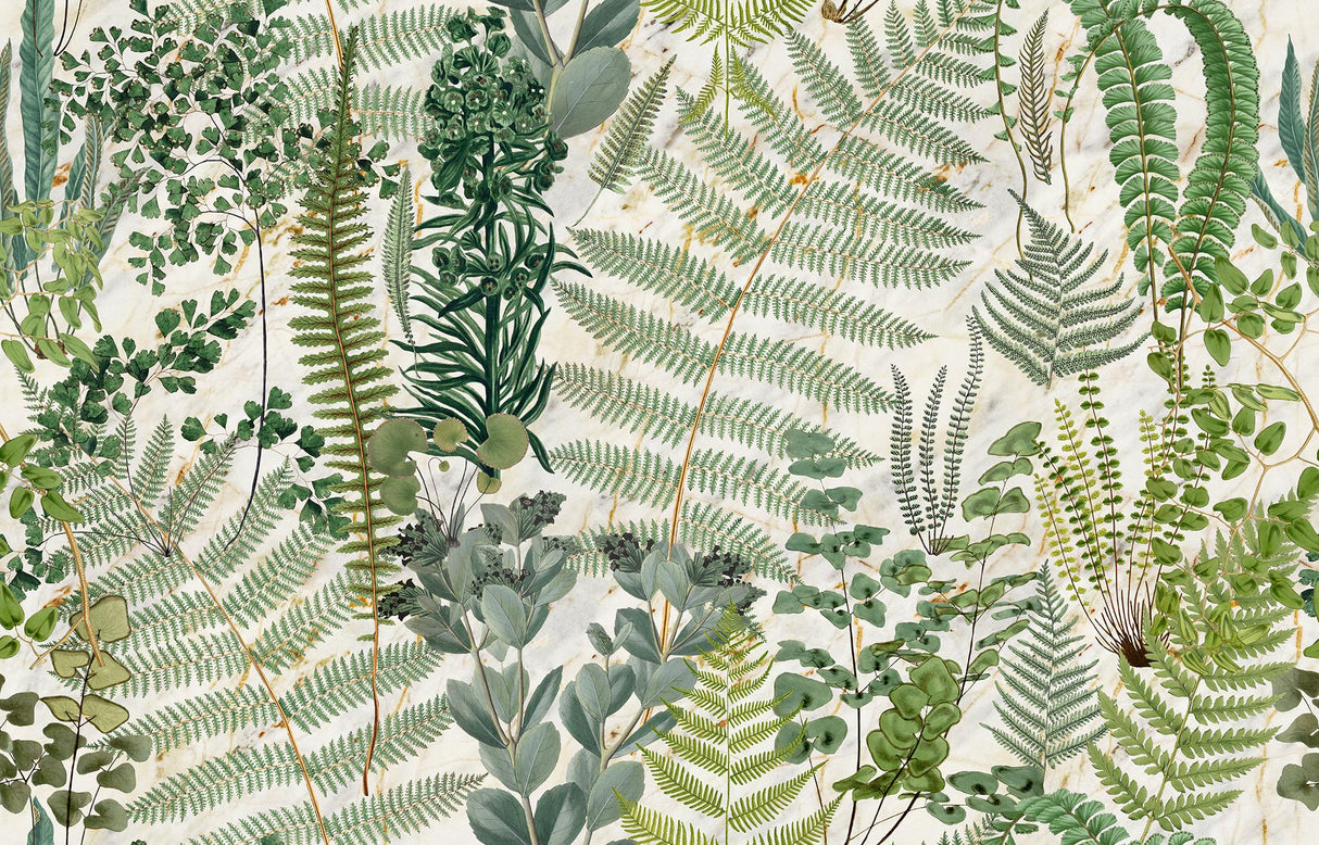 MindTheGap GREEN SANCTUARY FLORILEGIUM Wallpaper
