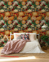MindTheGap CHRYSANTHEMUMS FLORILEGIUM Wallpaper