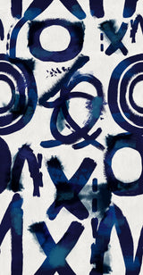 MindTheGap SPONTANEUS Blue THE ART OF ABSTRACT Wallpaper