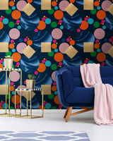 MindTheGap PSEUDOMORPH in Blue THE ART OF ABSTRACT Wallpaper